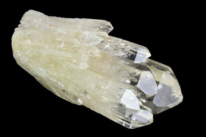 Quartz Crystal Cluster - Lwena, Congo #128407